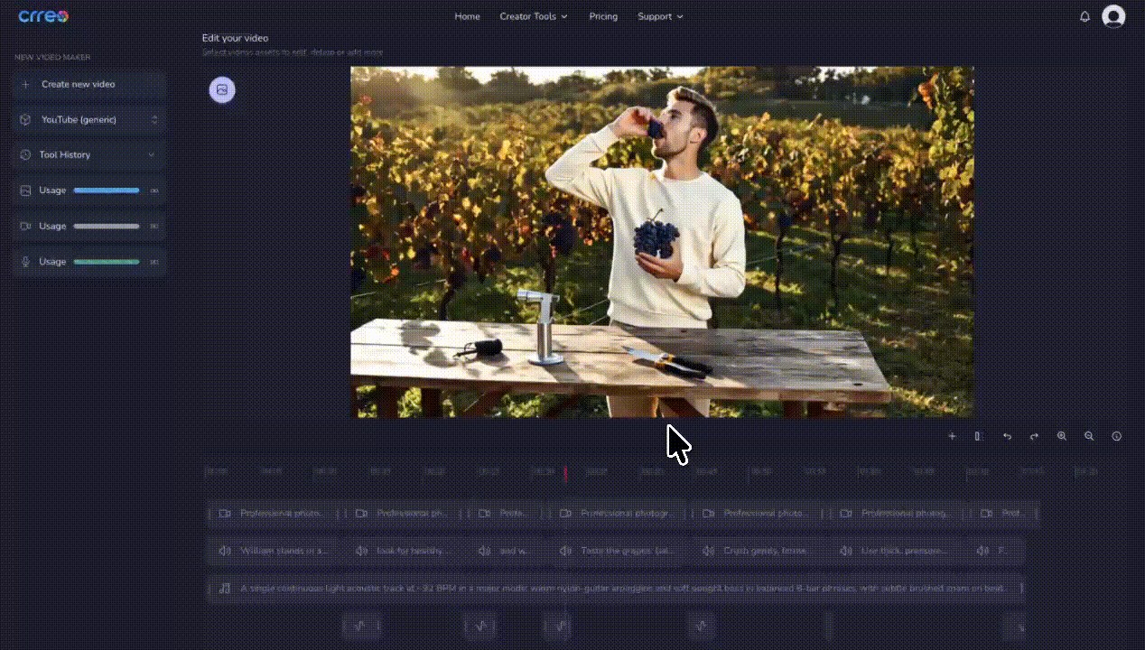 Click to edit element