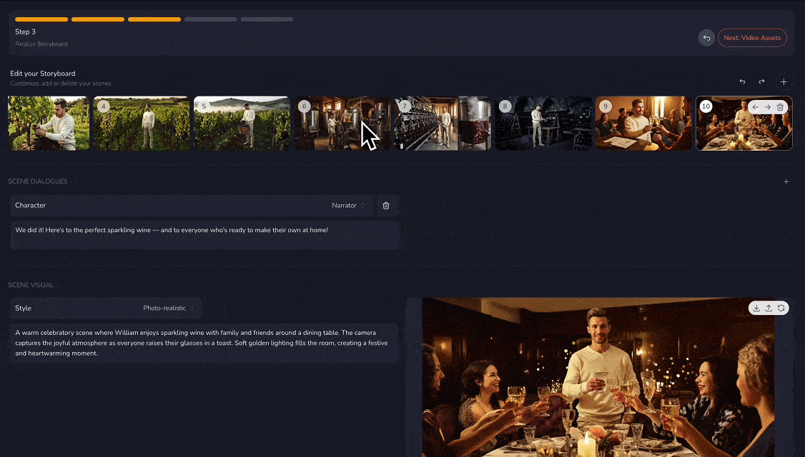 Multiple image alternatives