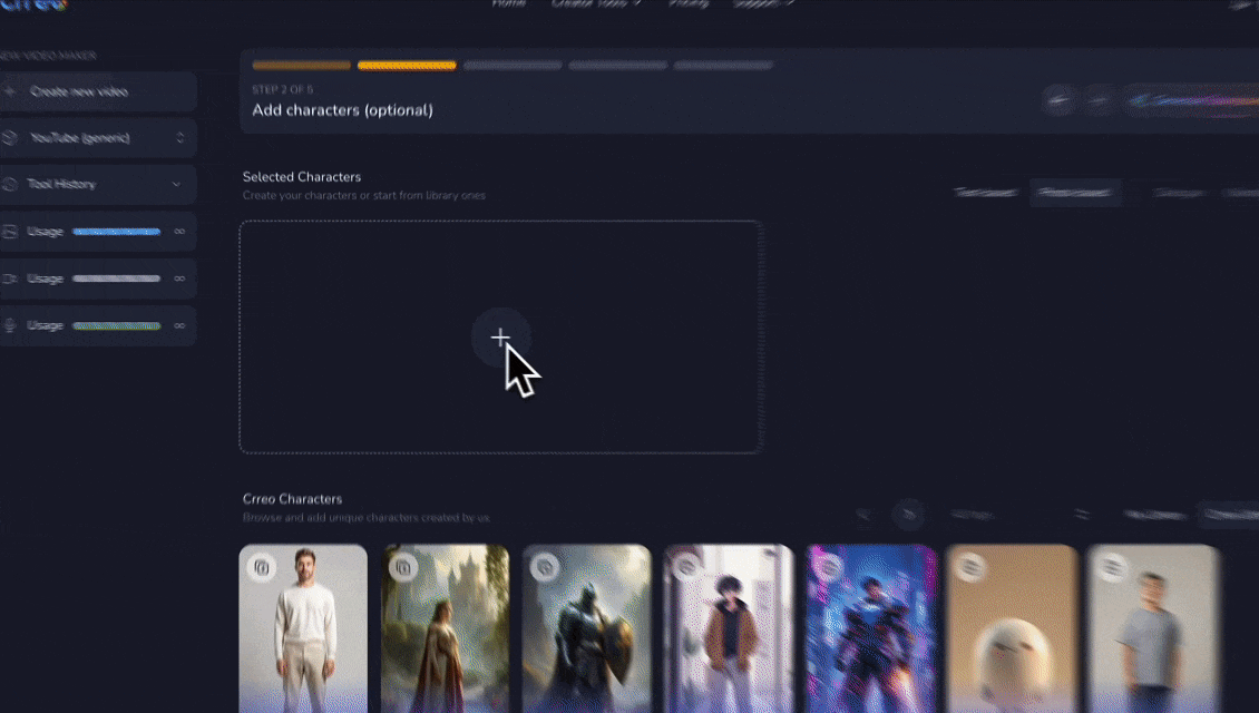 Upload your own image