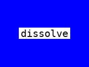 Dissolve-cut